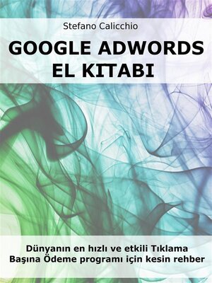 cover image of Google adwords el ki̇tabi